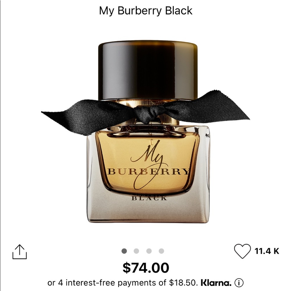 My Burberry black
